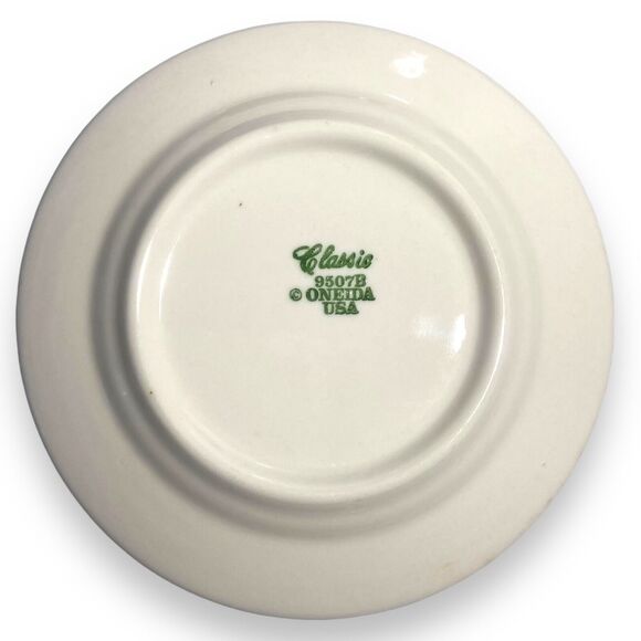 Vintage Oneida Classic Hand Painted Signed Waterfall Scene Plate 6 in Decorative - Picture 3 of 8